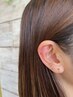 【８月菅限定】耳つぼジュエリー両耳合わせて15粒まで）電話予約限定