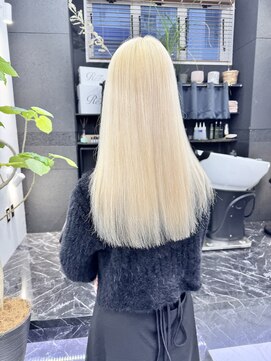 チュダック(ChuDuck) 韓国風《ブロンド》ハイトーン/ケアブリーチ/ダブルカラー