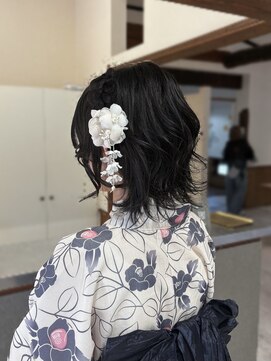 リコ バイ ポノ(Lico by PONO) 【hito】ボブでも可愛い浴衣ヘアセット☆