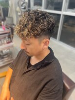 ザコーストバイネオリーブ 辻堂店(The coast by neolive)&nbsp;スペインカール辻堂メンズパーマ刈り上げ前下がり