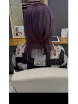ユニティ 橋本店&nbsp;秋映えバイオレッドカラー★【橋本/ブリーチ/髪質改善】