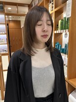 ピークアブー アヴェダ アトレ恵比寿(PEEK-A-BOO AVEDA) ミディアムレイヤー/20代30代40代/岡野亘希