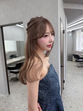 リッカ(LICCA) 【柿本真優】ベージュカラー/顔周りカット/前髪