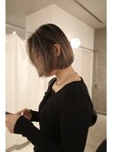 ボブ　× &nbsp;&nbsp;バレイヤージュ