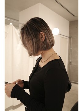 オンリー(ONLY.) ボブ　×   バレイヤージュ