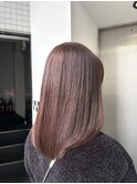 大人かわいいナチュラルブラウン透明感カラー 10代20代30代