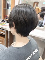 ピークアブー アヴェダ ギンザシックス(PEEK-A-BOO AVEDA GINZASIX)&nbsp;ショートボブ　ショートレイヤー　丸みショート癖毛大人可愛い◆