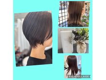 リエ(Rie)の雰囲気(生え方、骨格を考慮してカットします。)