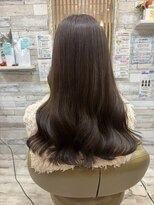 フゥカ 売市店(fuka)&nbsp;【ブリーチなしカラー】マロンブラウン×髪質改善　八戸