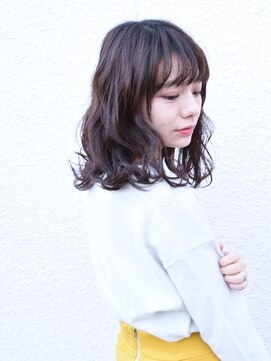 ヘアアンドメイク アリス(hair&make ALICE produce by COLT) ～ALICE～　ミディアムstyle＆シースルーバング