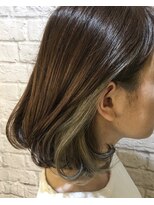 アディクト(ADDICT)&nbsp;インナーカラーミディアムボブ☆