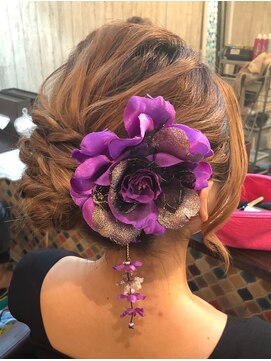 ヘアセットアンドメイク マカロン 博多駅店(Hairset&Make Macaron) 浴衣！  博多駅 天神 ヘアセット