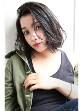 ロゼ 鳳(ROSE) 【ROSE/鳳】外ハネミディアム /オリーブカラー/ボブ