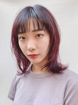 ピークアブー 銀座並木通り(PEEK-A-BOO)&nbsp;【デザインカラー】くびれミディ×ピンクグラデーション