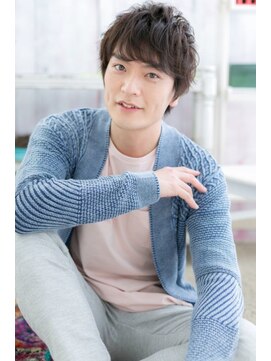 ミック ヘアアンドメイク アップ 駒込店(miq Hair&Make up) サイドグラデーションｘダークアッシュのモテスタイル