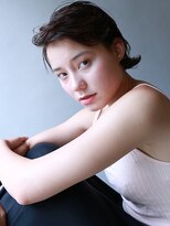 フリップビーアヴェダ(FLIP B AVEDA)&nbsp;本八幡×黒髪×ハンサムなオールバックショート