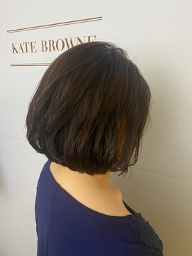 ケイトブラウン(KATE BROWNE) 大人ふんわりボブ