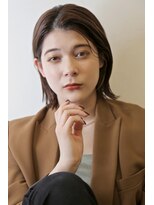 キサイ バズ(kisai BUZZ)&nbsp;kisaiBUZZ＊西川史浩　大人ミディ×シークレットカラー