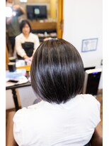 ヘアーメイク ダンス(hair make DANCE)&nbsp;リメイクバレイヤージュ　アッシュグレージュ