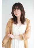 小顔外ハネミディアム