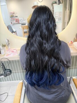 テトラ バイ ネオリーブ 横浜西口店(tetra by neolive) 裾カラー