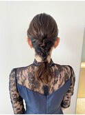 ヘアアレンジ＊大人編みおろし