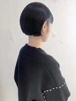 ラミエ バイ メルト 吉祥寺(lamie by melt)&nbsp;久保田"ミニボブまとまるぷつっとボブ耳掛けインナーカラー