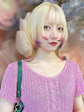 ハコ プラス(HACO+) カット＋ブリーチ＋デザインカラー