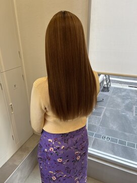 トレ(tre.) ioLuストレート×ioLuトリートメント【甲子園口/髪質改善】