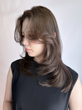 アイティーバイアルバム 藤沢店(IT by ALBUM) ヘーゼルグレージュ_ピンクブラウン切りっぱなしボブ_ba471731