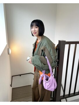 ナループロア ハチ(Nalu pu loa hachi) ボブパーマ/黒髪パーマ/切りっぱなしボブ/ショートボブ