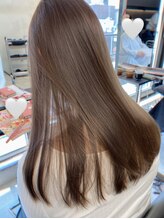 larオリジナルのレシピで理想の透け感カラーに【lar/ラル】［立川/立川駅/立川南口］