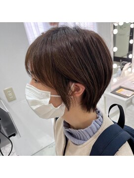 ワンズリー 本厚木店(ONE's ly) イメチェン/レッドブラウン/フルバング/似合わせカット/本厚木駅