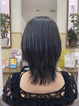 コアフィールフィス(COIFFURE fils) 新規お得クーポンあり【見附　今町】黒髪外ハネスタイル