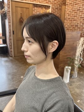 ヴィップルーム(viproom) マッシュショート/アッシュカラー/シースルバング/大人ボブ