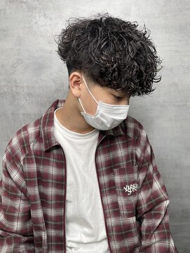 ネクスト 静岡店(NEXT) MEN'S HAIR カルマパーマ ダークアッシュ ニュアンスパーマ