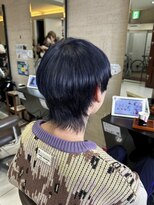 プライズ 池袋店(prize)&nbsp;韓国マッシュウルフダークパープルハイトーン