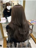 ココアブラウン  ショコラブラウン  透明感カラー