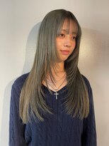 コードプラスリム(CODE+LIM)&nbsp;オリーブカラー/ロング/レイヤー