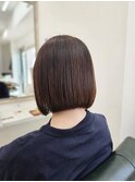 大人可愛いボブスタイル