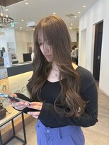 ソワンドブレス 阿倍野店(soin de brace)&nbsp;アッシュベージュ/レディース/小顔