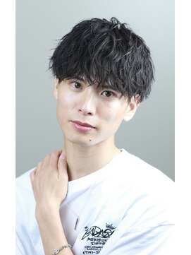 リップス 天神(LIPPS) ツイストスパイラル刈り上げマッシュ