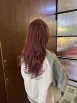 エディット アンド 緑地(Edit&) ダブルカラーチェリーレッド