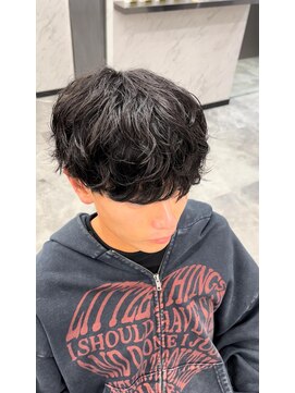 オム ブランシェ(HOMME BLANCHE’) 【Seira】テテ風シャドウパーマ