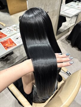 ヨーク(yoke) 【yoke×CHIHIRI】美髪矯正×ブルーブラック