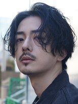 フィフス 原宿(fifth) 原宿シャドウパーマメンズカットツイスパシースルーマッシュ30代