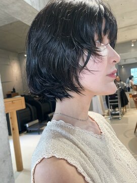 スク(SUKU) ボブ×ニュアンスパーマ