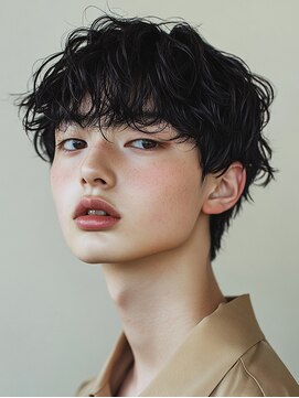 ロディーナ 大口 新子安(rodina) ニュアンスパーマ×メンズ/眉毛/韓国/ブリーチ/メンズ/パーマ