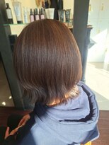ローレン(LOREM)&nbsp;暗めカラーミディアムレイヤー×艶アッシュカラー10.31