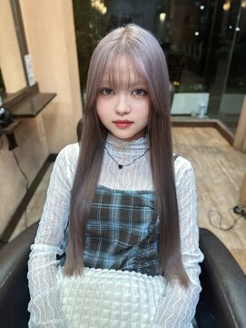 モアムー(Moremuu) 【Maho】ラベンダーグレージュ